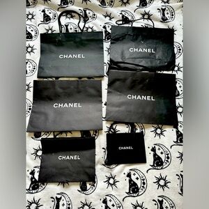 6 Chanel Paper Bags